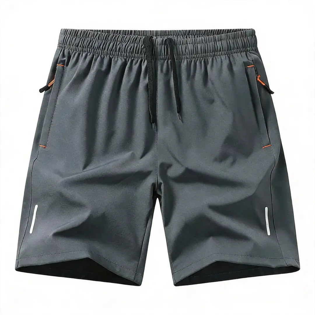 [🎉 Ekskluzywna oferta dla członków]☀️ Męskie szybkoschnące szorty na lato – przewiewne, sportowe, prosty krój, do kolan, duże rozmiary