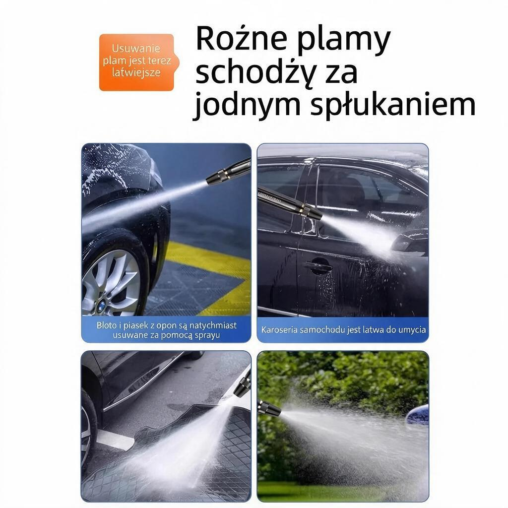[🎉Ekskluzywna oferta dla członków]Wysokociśnieniowy pistolet do podlewania – Zamień wąż ogrodowy w skuteczne narzędzie do czyszczenia