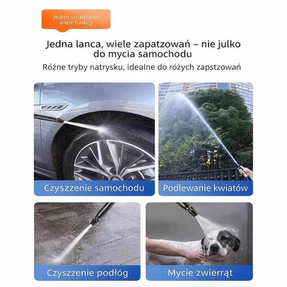 [🎉Ekskluzywna oferta dla członków]Wysokociśnieniowy pistolet do podlewania – Zamień wąż ogrodowy w skuteczne narzędzie do czyszczenia