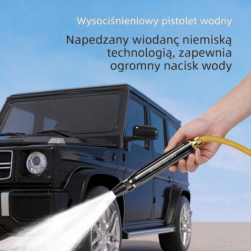 [🎉Ekskluzywna oferta dla członków]Wysokociśnieniowy pistolet do podlewania – Zamień wąż ogrodowy w skuteczne narzędzie do czyszczenia