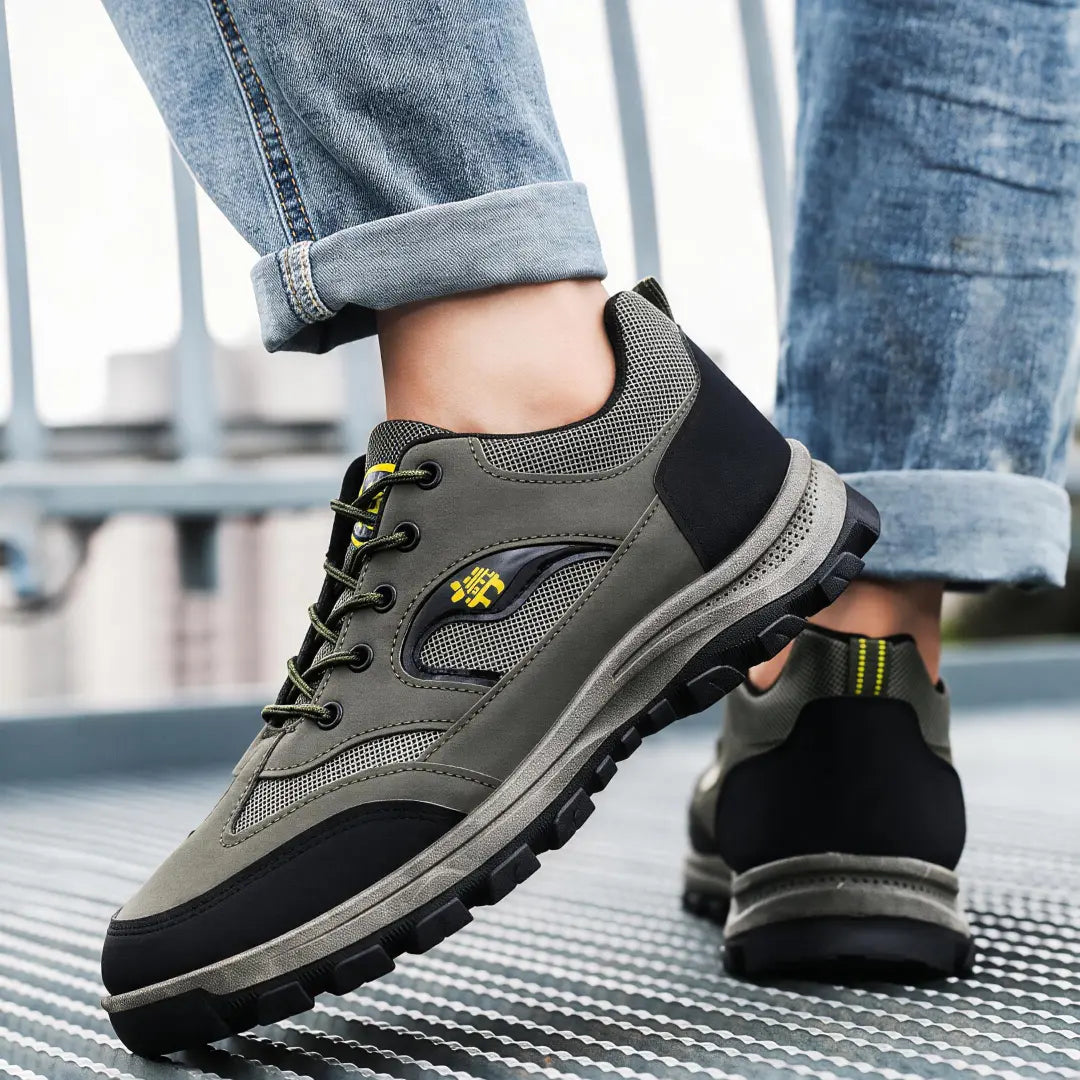🔥 Męskie buty outdoorowe – wygodne buty trekkingowe z antypoślizgową podeszwą, lekkie i wytrzymałe na co dzień
