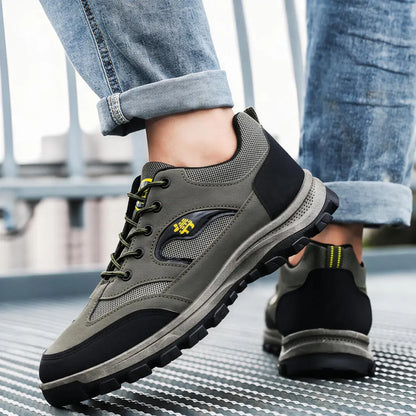 🔥 Męskie buty outdoorowe – wygodne buty trekkingowe z antypoślizgową podeszwą, lekkie i wytrzymałe na co dzień