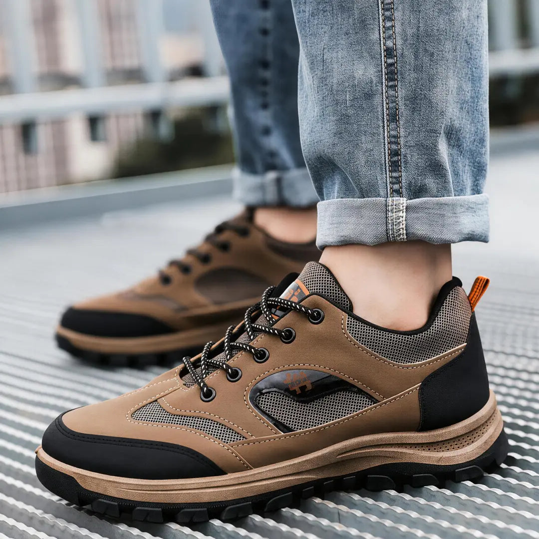 🔥 Męskie buty outdoorowe – wygodne buty trekkingowe z antypoślizgową podeszwą, lekkie i wytrzymałe na co dzień