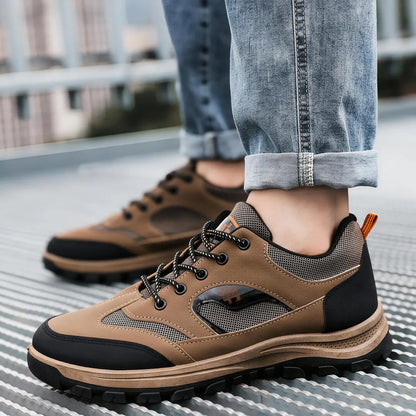 🔥 Męskie buty outdoorowe – wygodne buty trekkingowe z antypoślizgową podeszwą, lekkie i wytrzymałe na co dzień