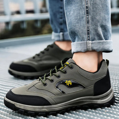 🔥 Męskie buty outdoorowe – wygodne buty trekkingowe z antypoślizgową podeszwą, lekkie i wytrzymałe na co dzień