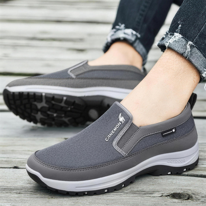 🔥 Męskie komfortowe buty wsuwane – lekkie i przewiewne obuwie sportowe z siateczkową cholewką do codziennego chodzenia