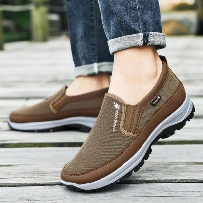 🔥 Męskie komfortowe buty wsuwane – lekkie i przewiewne obuwie sportowe z siateczkową cholewką do codziennego chodzenia