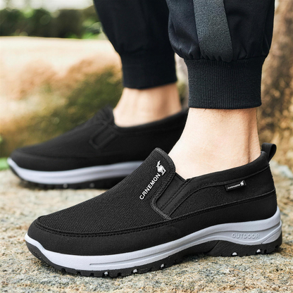 🔥 Męskie komfortowe buty wsuwane – lekkie i przewiewne obuwie sportowe z siateczkową cholewką do codziennego chodzenia
