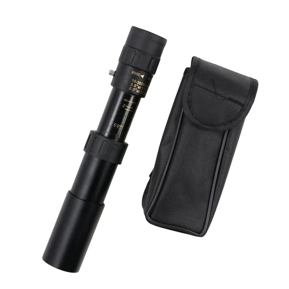 [🎉Ekskluzywna oferta dla członków]Przenośny teleskop HD obsługiwany jedną ręką, z zoomem 10–300×, to idealny wybór dla miłośników przyrody i obserwatorów nocnego nieba do odkrywania świata!