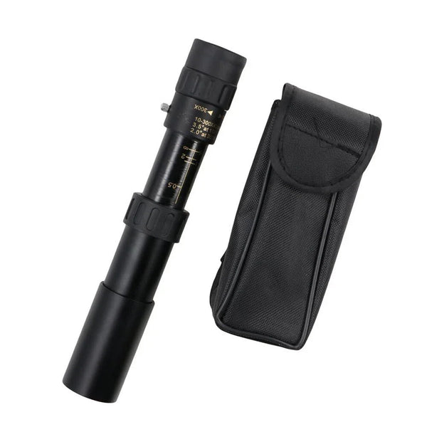 [🎉Ekskluzywna oferta dla członków]Przenośny teleskop HD obsługiwany jedną ręką, z zoomem 10–300×, to idealny wybór dla miłośników przyrody i obserwatorów nocnego nieba do odkrywania świata!