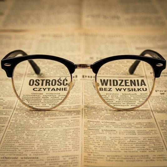 Inteligentne okulary do czytania z Auto-Focusem. Jedna para do wszystkiego – z bliska i z daleka! (🔥 2. para -50%)