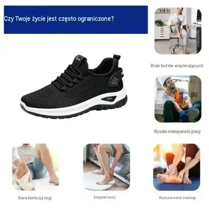 Ergonomicznie zaprojektowane buty ortopedyczne z amortyzacją wstrząsów – komfortowe spacery i wędrówki bez bólu przez 24 godziny!